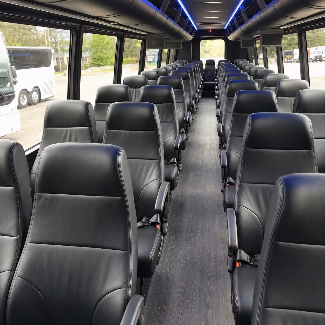 30 passenger minibus interior