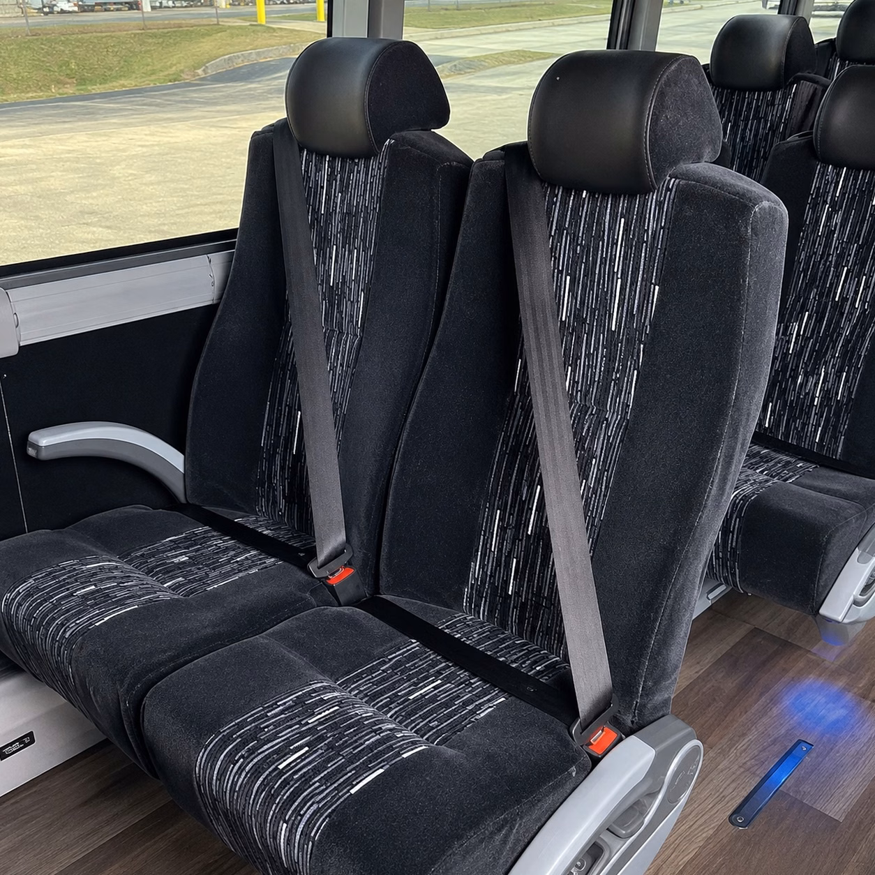 browse a large selection of buses for ceremony to reception transfers across green bay