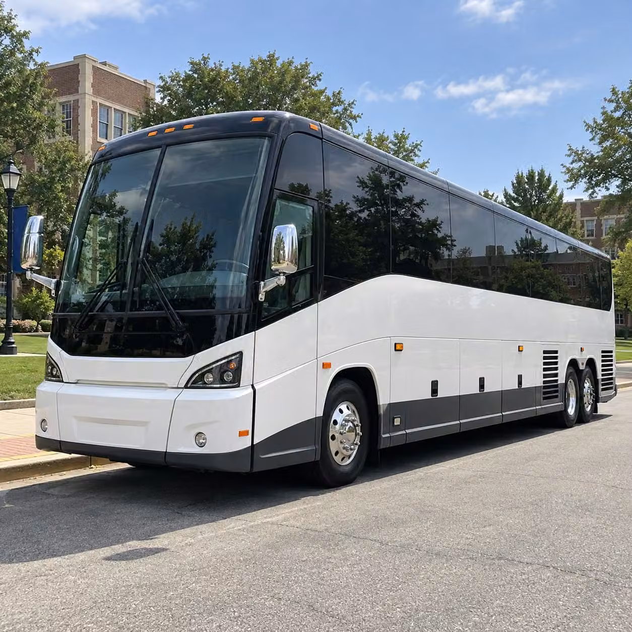 corporate event employee shuttle bus rentals in green bay